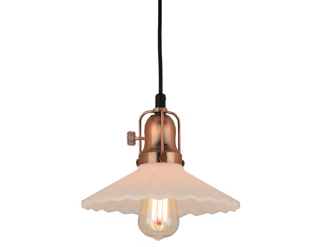 Hi Lite Stanton H-99219-C-49-OP Pendant Light - Weathered Copper