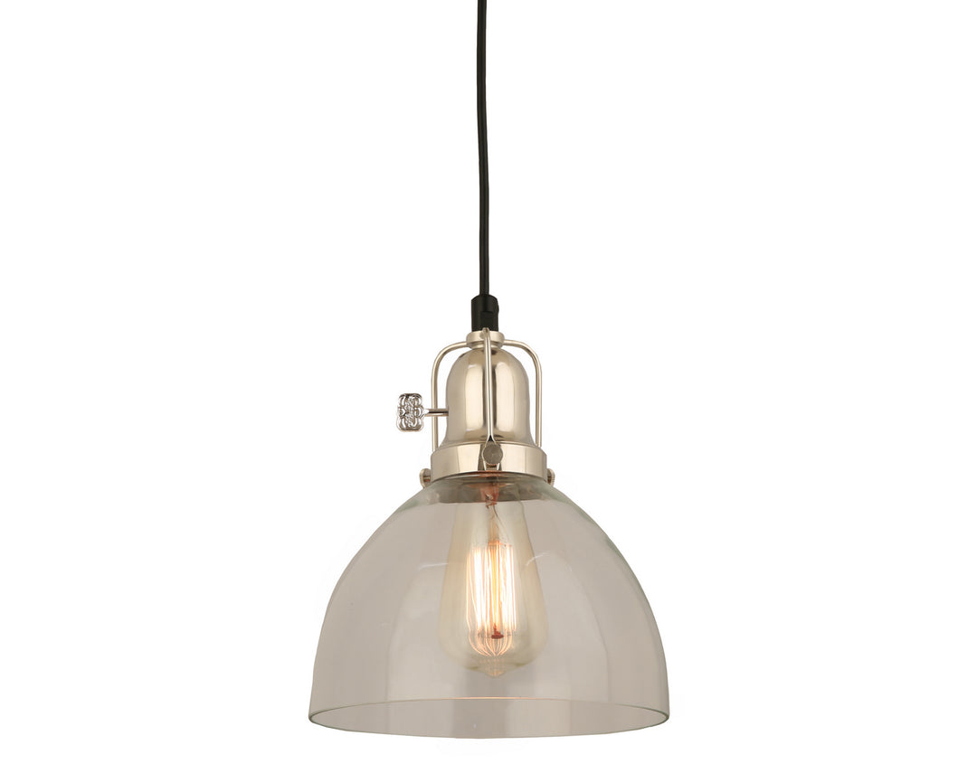 Hi Lite Jasper H-99618-C-160-CLR Pendant Light - Polished Nickel