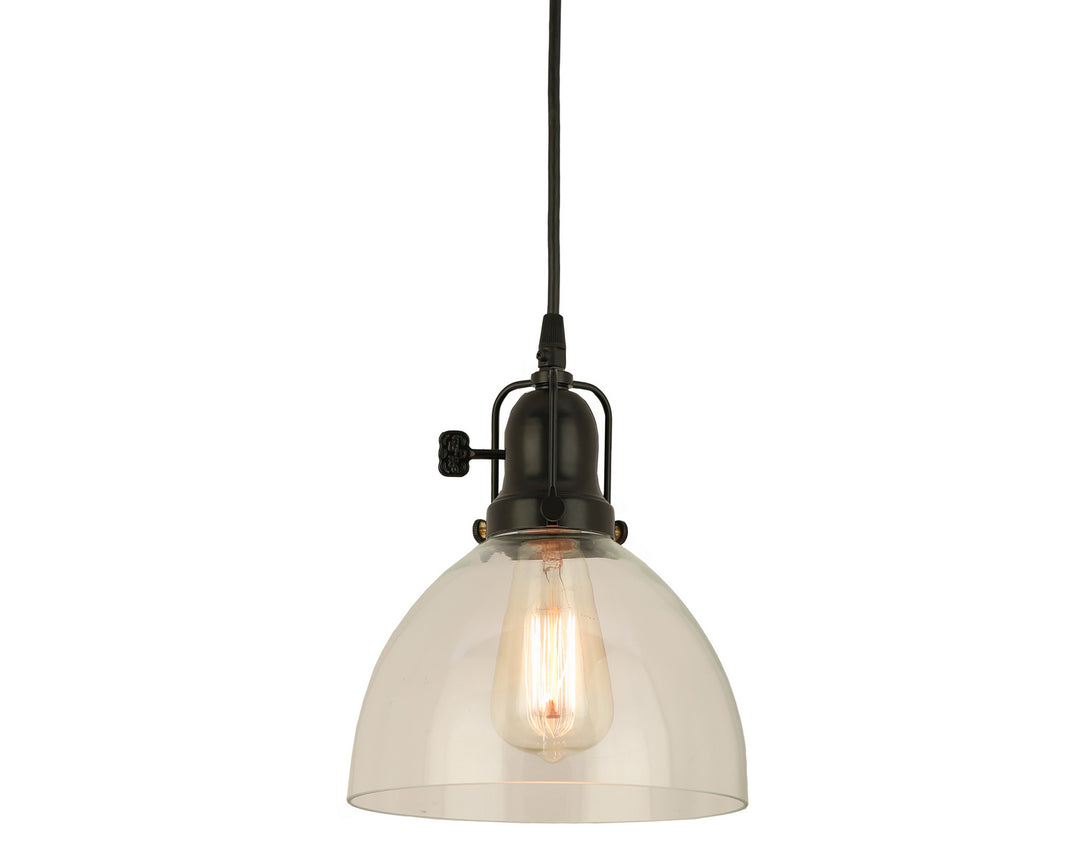 Hi Lite Jasper H-99618-C-91-CLR Pendant Light - Black