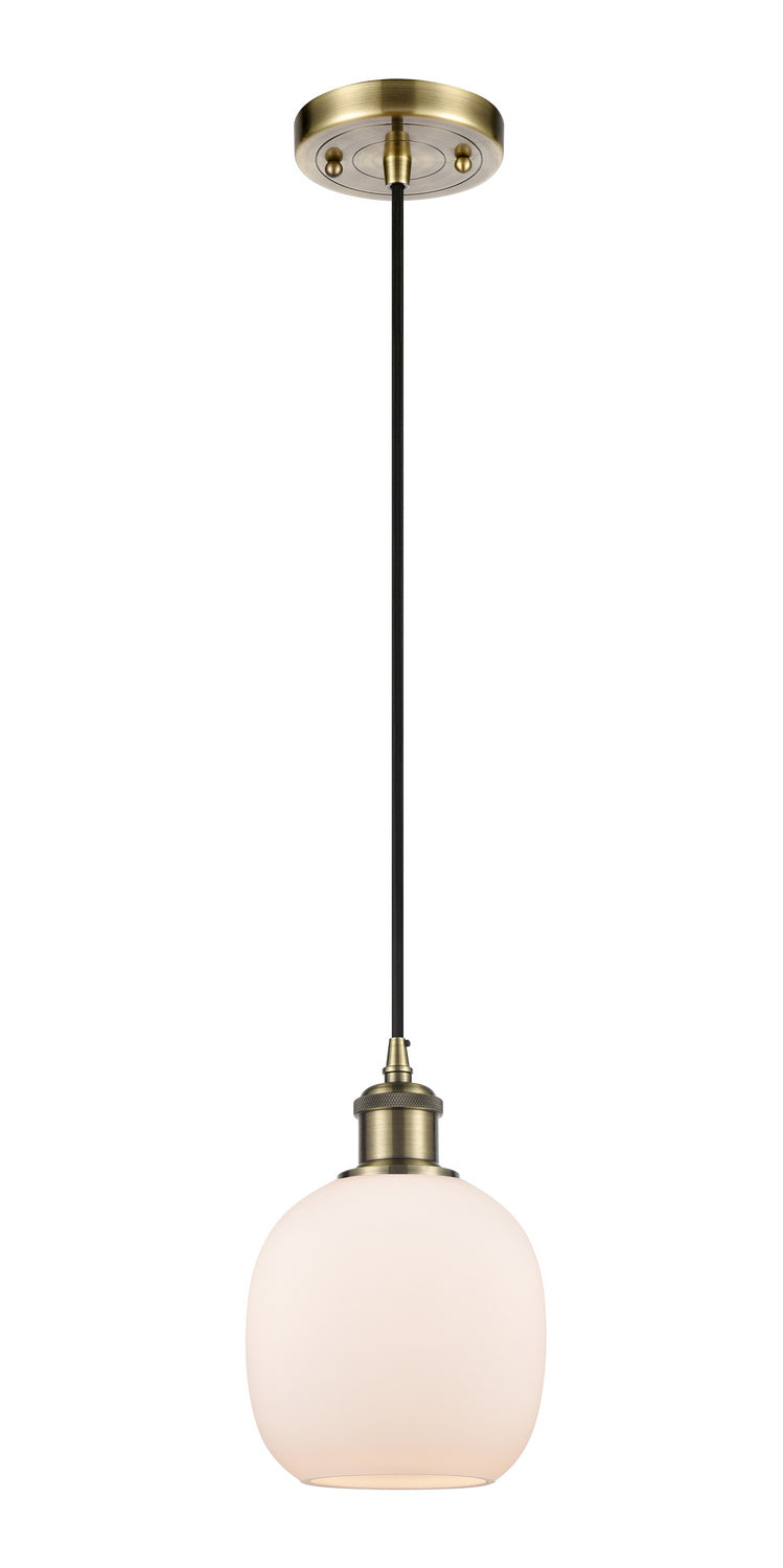 Innovations Ballston 516-1P-AB-G101-LED Pendant Light - Antique Brass