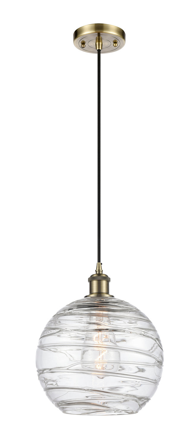Innovations Ballston 516-1P-AB-G1213-10-LED Pendant Light - Antique Brass