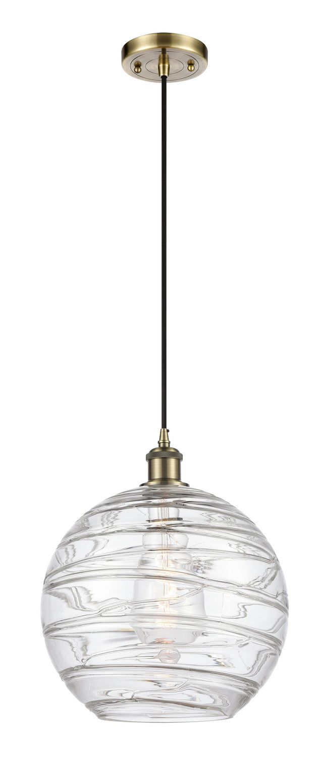 Innovations Ballston 516-1P-AB-G1213-12-LED Pendant Light - Antique Brass
