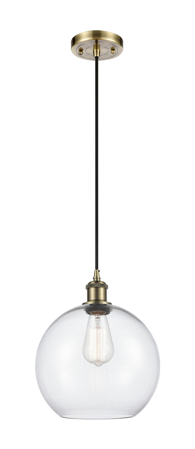 Innovations Ballston 516-1P-AB-G122-10 Pendant Light - Antique Brass