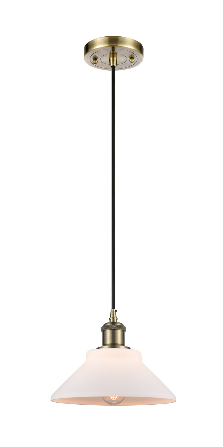 Innovations Ballston 516-1P-AB-G131-LED Pendant Light - Antique Brass