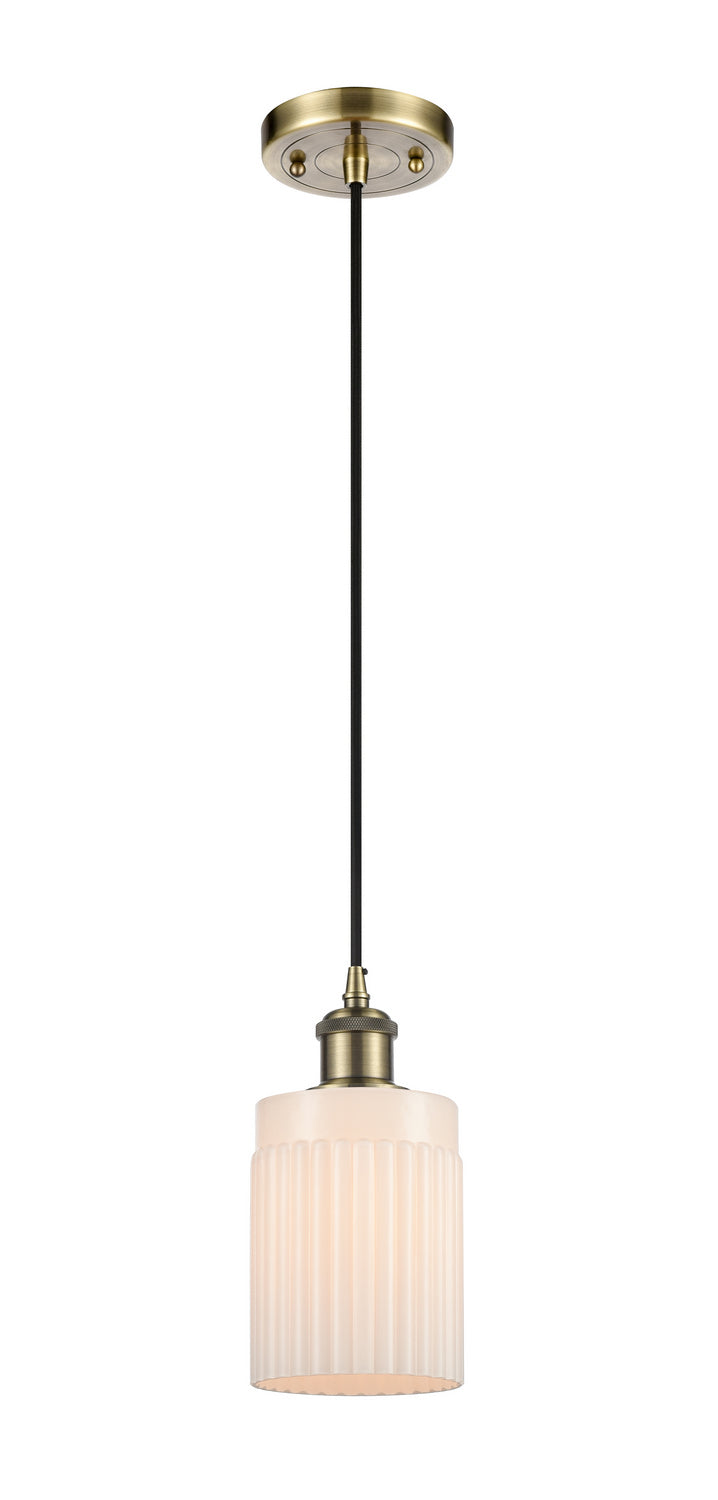 Innovations Ballston 516-1P-AB-G341-LED Pendant Light - Antique Brass