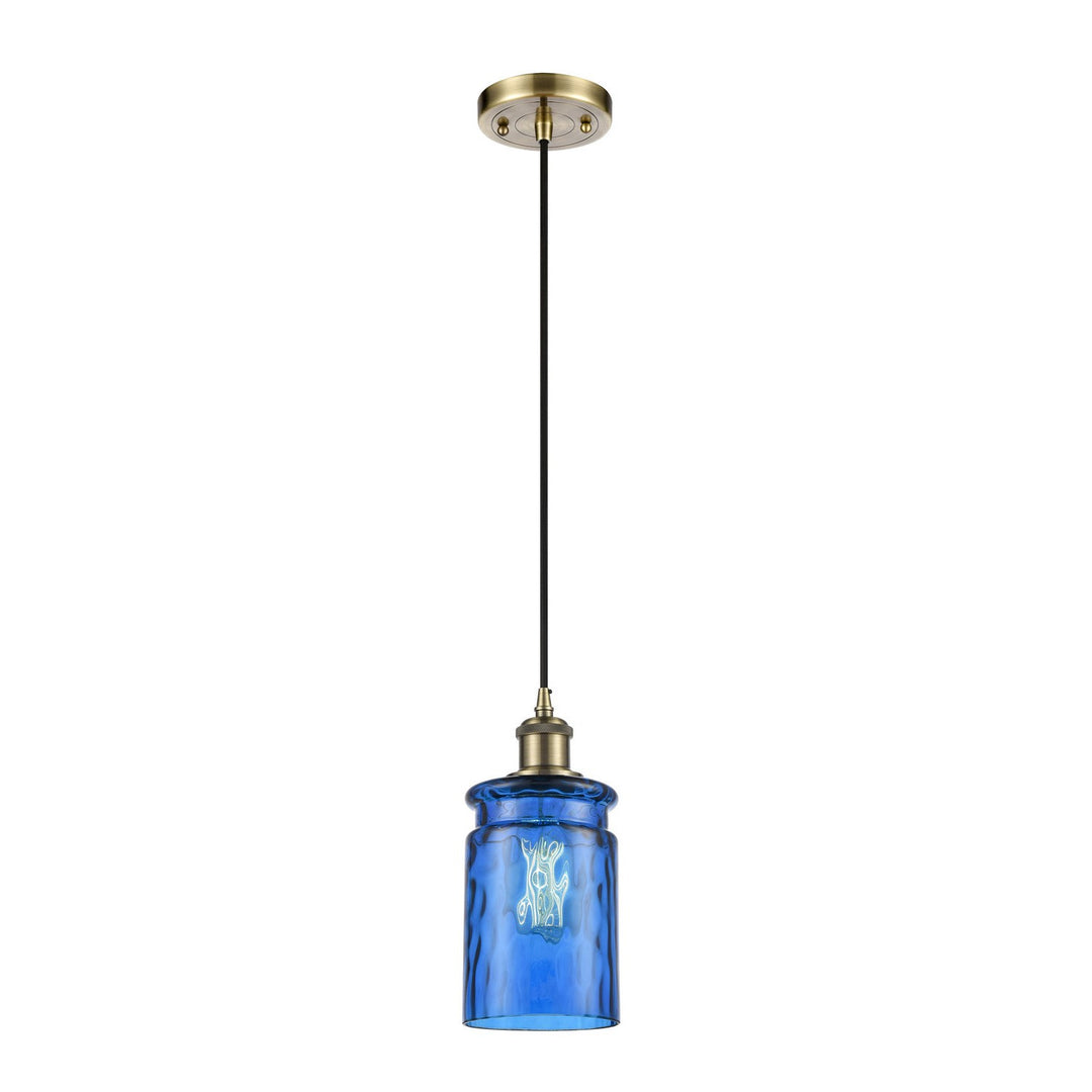 Innovations Ballston 516-1P-AB-G352-BL Pendant Light - Antique Brass