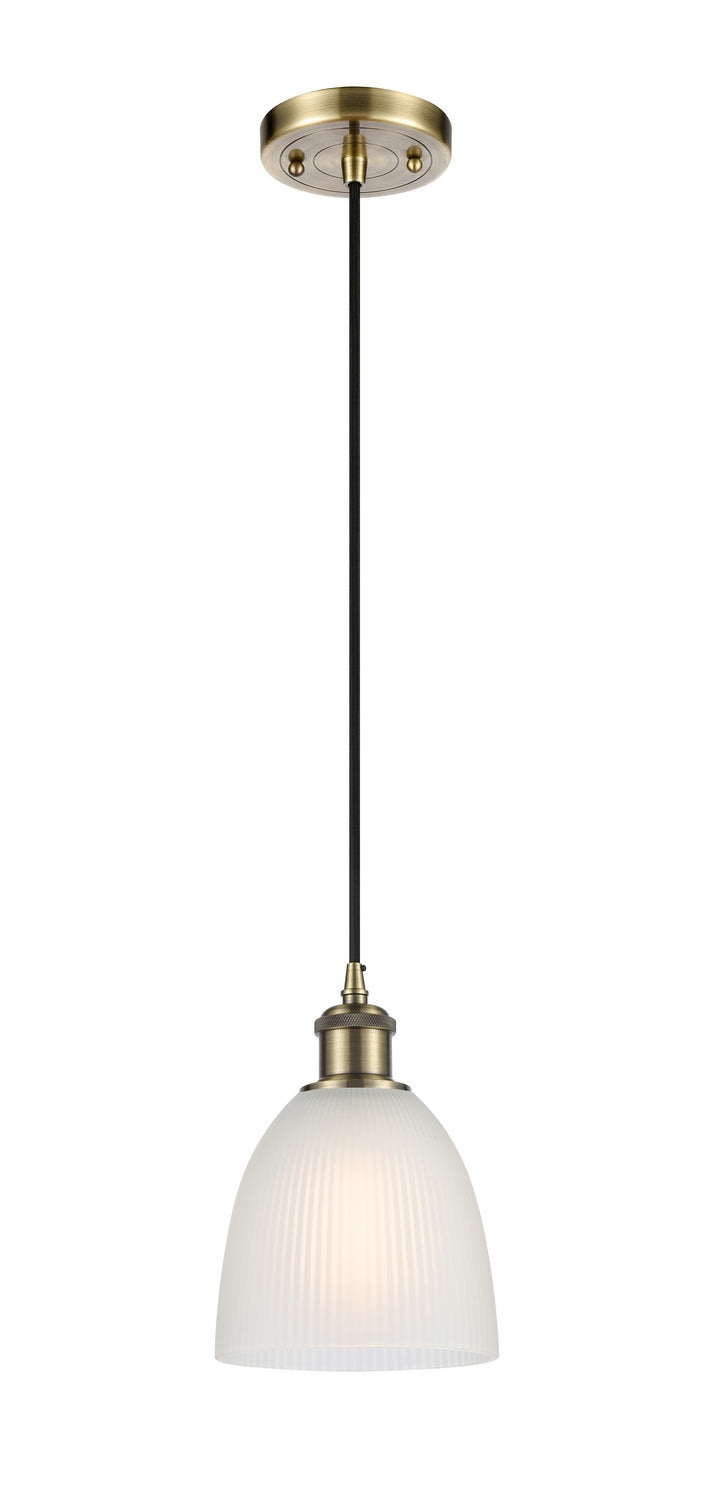 Innovations Ballston 516-1P-AB-G381 Pendant Light - Antique Brass