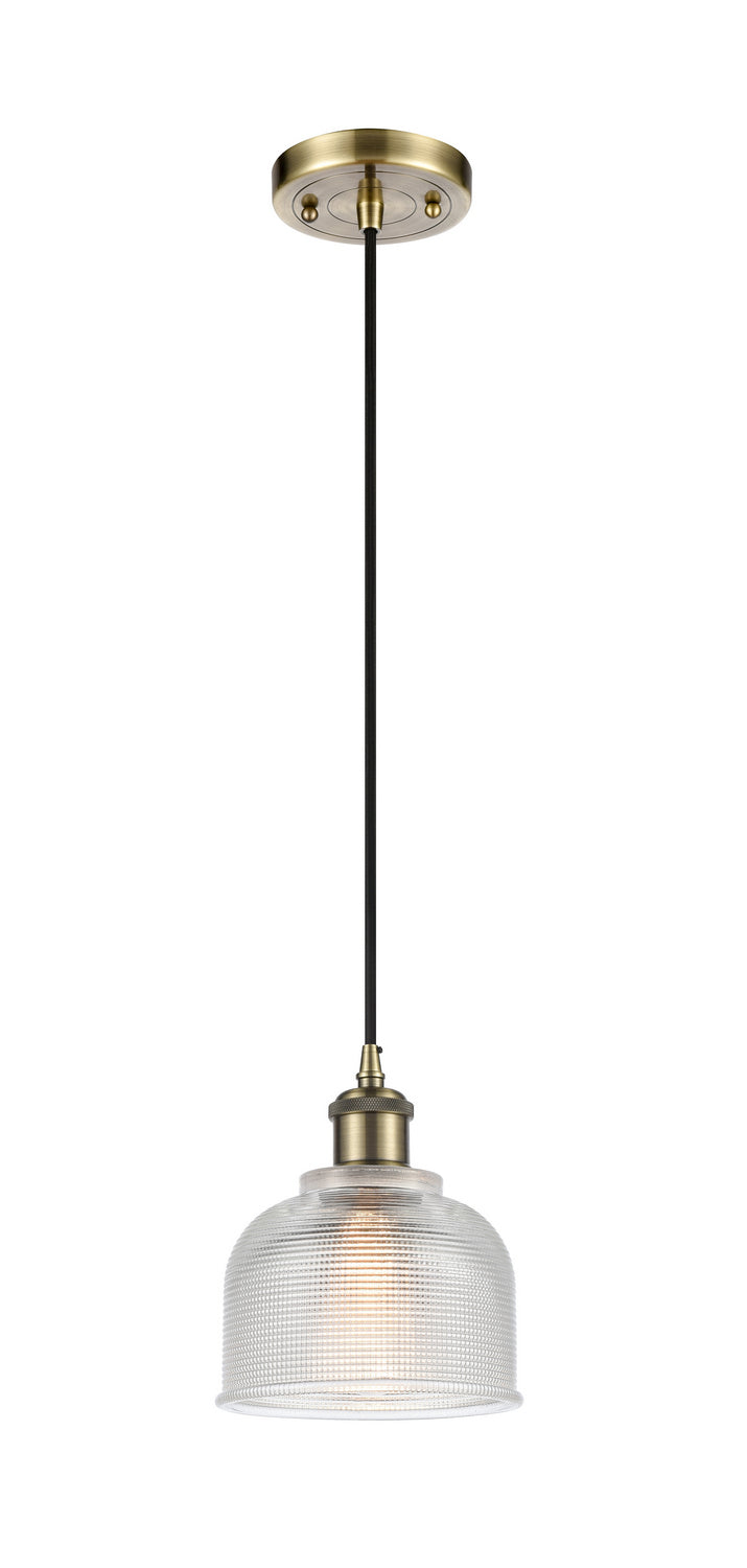 Innovations Ballston 516-1P-AB-G412 Pendant Light - Antique Brass