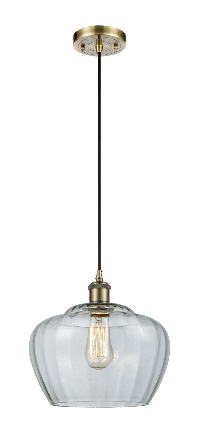 Innovations Ballston 516-1P-AB-G92-L Pendant Light - Antique Brass