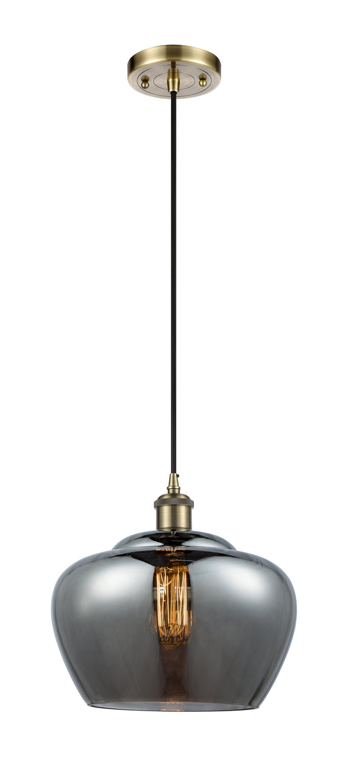 Innovations Ballston 516-1P-AB-G93-L-LED Pendant Light - Antique Brass