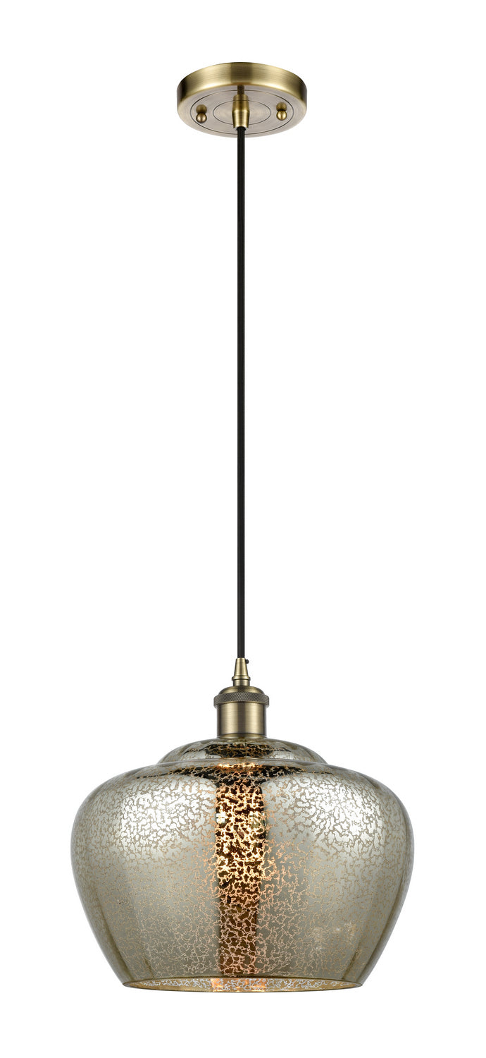 Innovations Ballston 516-1P-AB-G96-L Pendant Light - Antique Brass