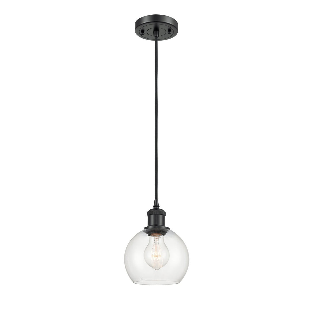 Innovations Ballston 516-1P-BK-G122-6-LED Pendant Light - Matte Black