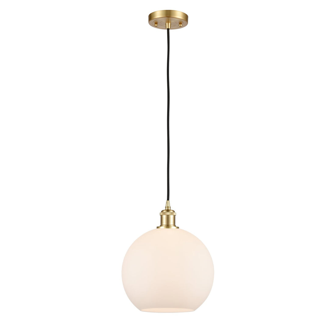 Innovations Ballston 516-1P-SG-G121-10-LED Pendant Light - Satin Gold