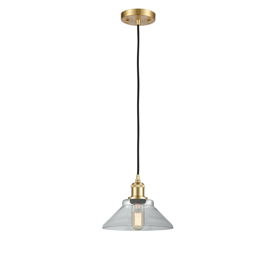 Innovations Ballston 516-1P-SG-G132-LED Pendant Light - Satin Gold