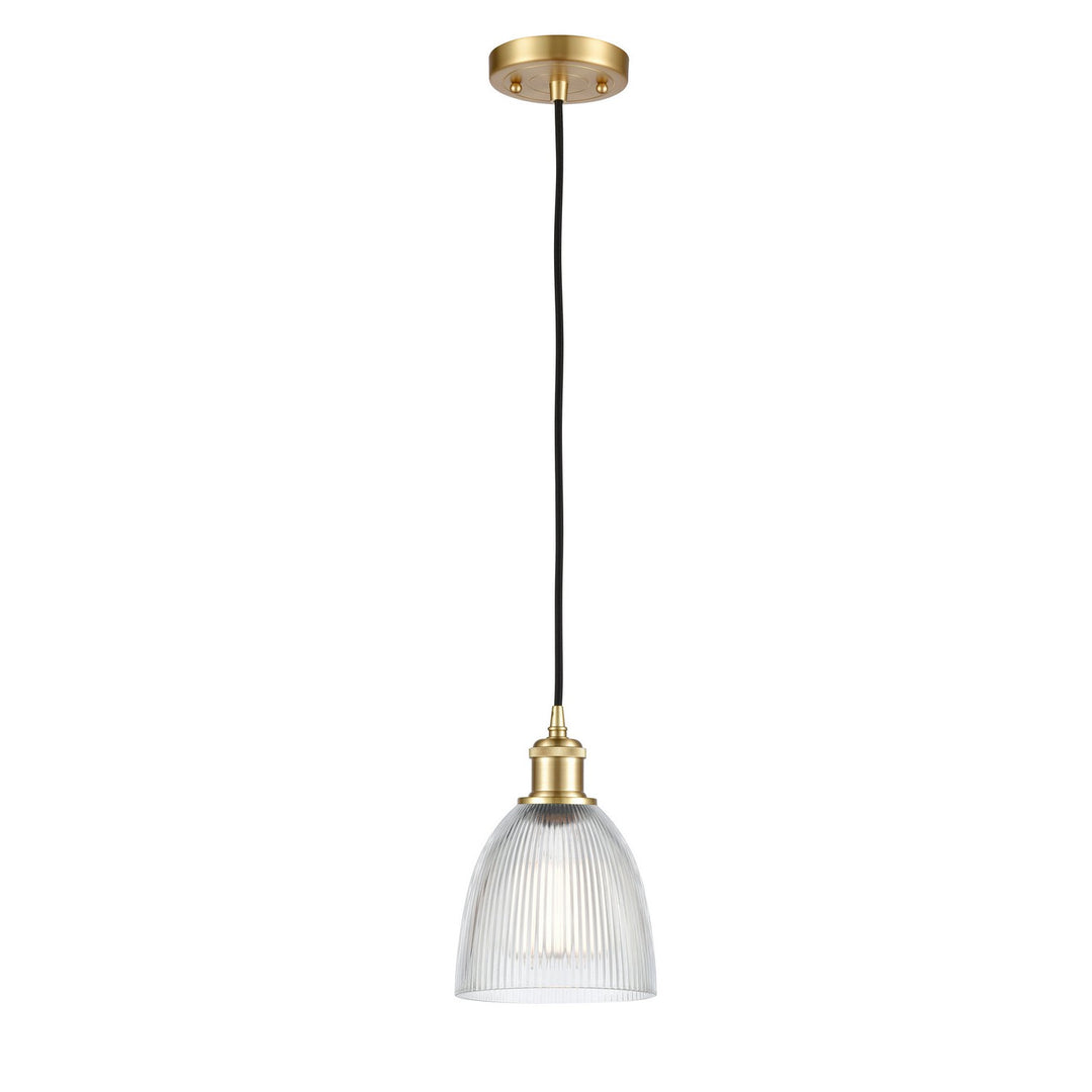 Innovations Ballston 516-1P-SG-G382-LED Pendant Light - Satin Gold