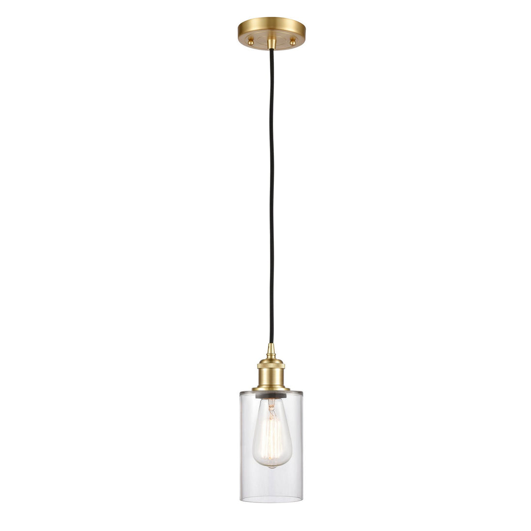 Innovations Ballston 516-1P-SG-G802 Pendant Light - Satin Gold