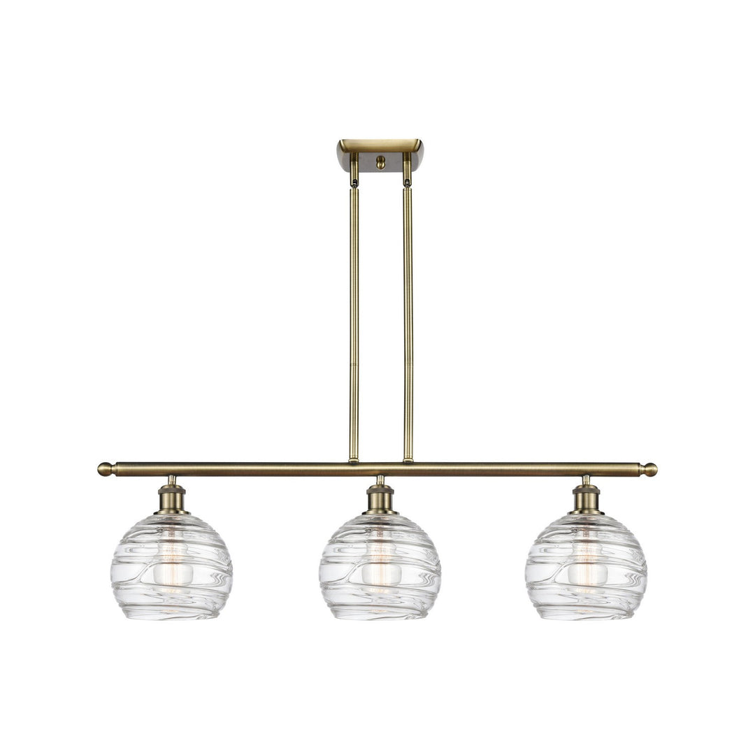 Innovations Ballston 516-3I-AB-G1213-8 Pendant Light - Antique Brass