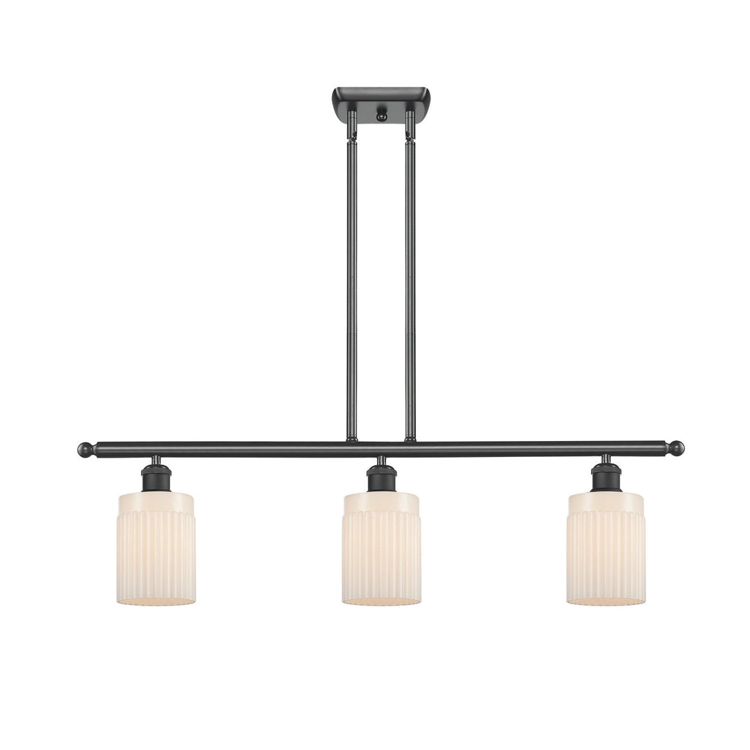 Innovations Ballston 516-3I-BK-G341-LED Pendant Light - Matte Black