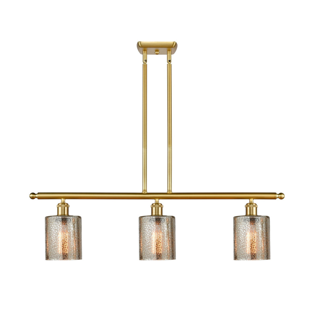 Innovations Ballston 516-3I-SG-G116-LED Pendant Light - Satin Gold