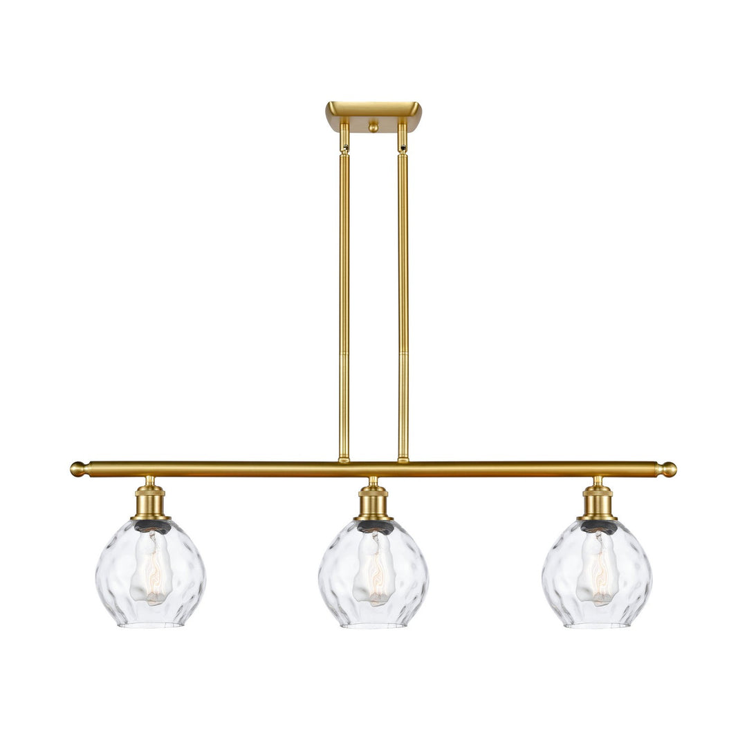 Innovations Ballston 516-3I-SG-G362-LED Pendant Light - Satin Gold