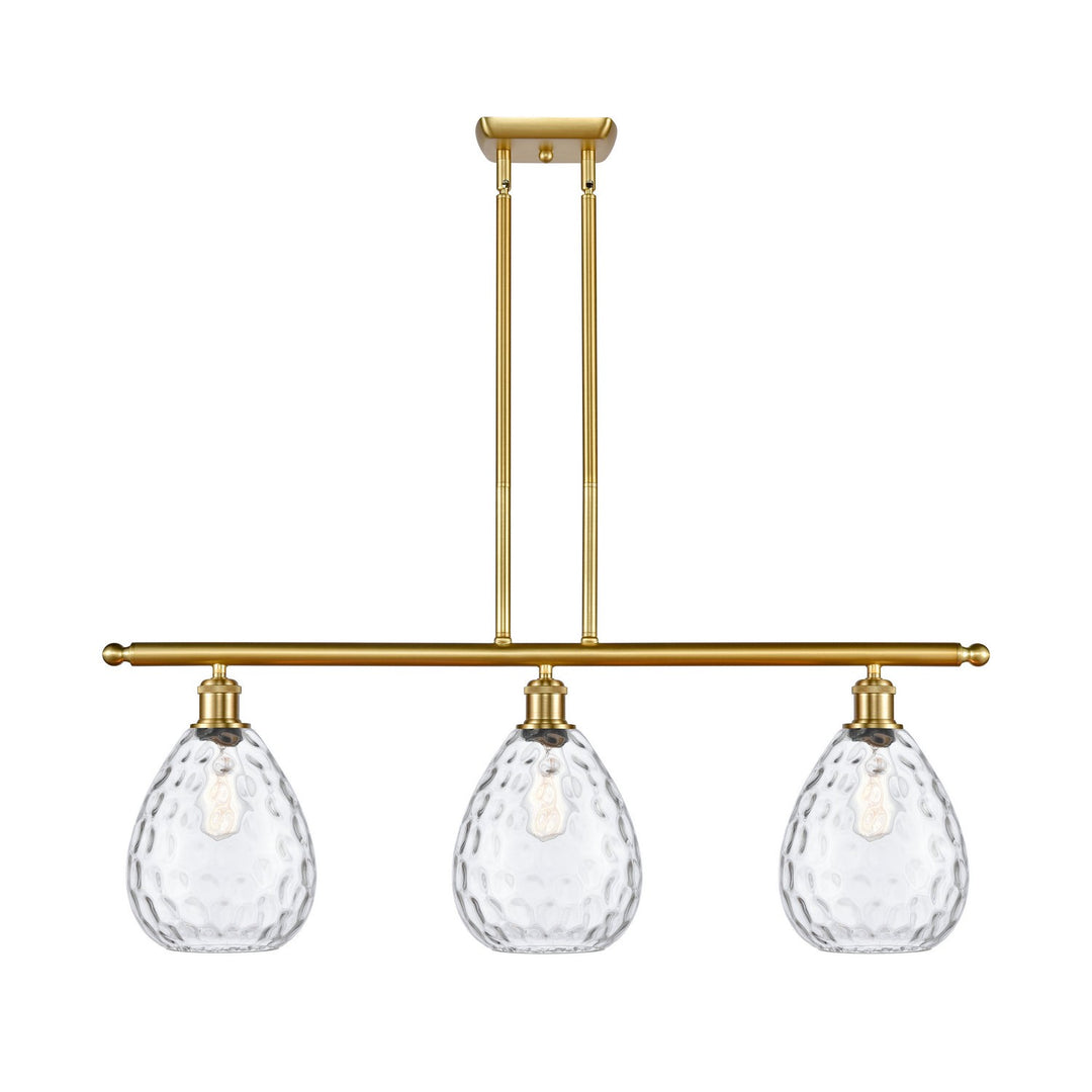 Innovations Ballston 516-3I-SG-G372-LED Pendant Light - Satin Gold