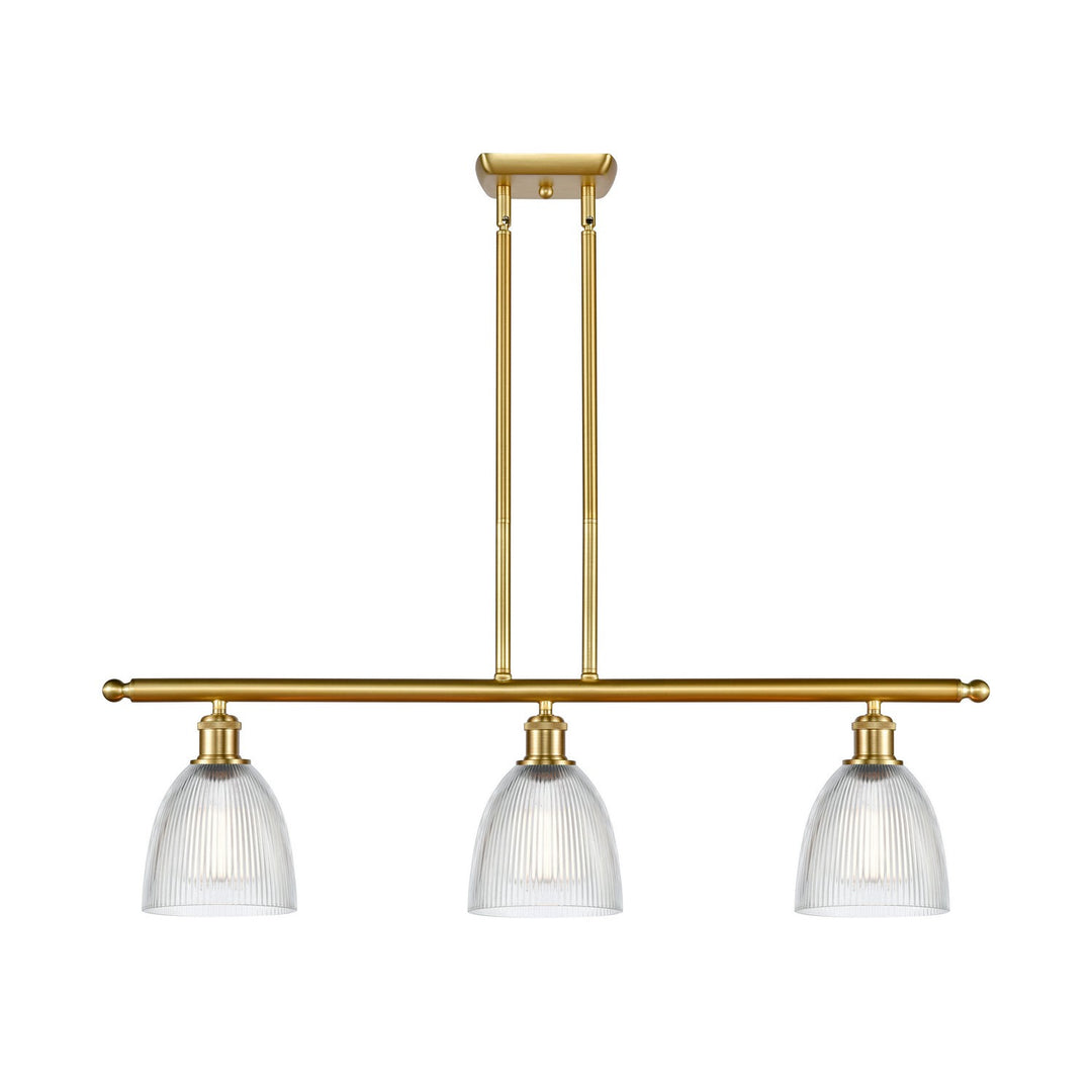 Innovations Ballston 516-3I-SG-G382-LED Pendant Light - Satin Gold