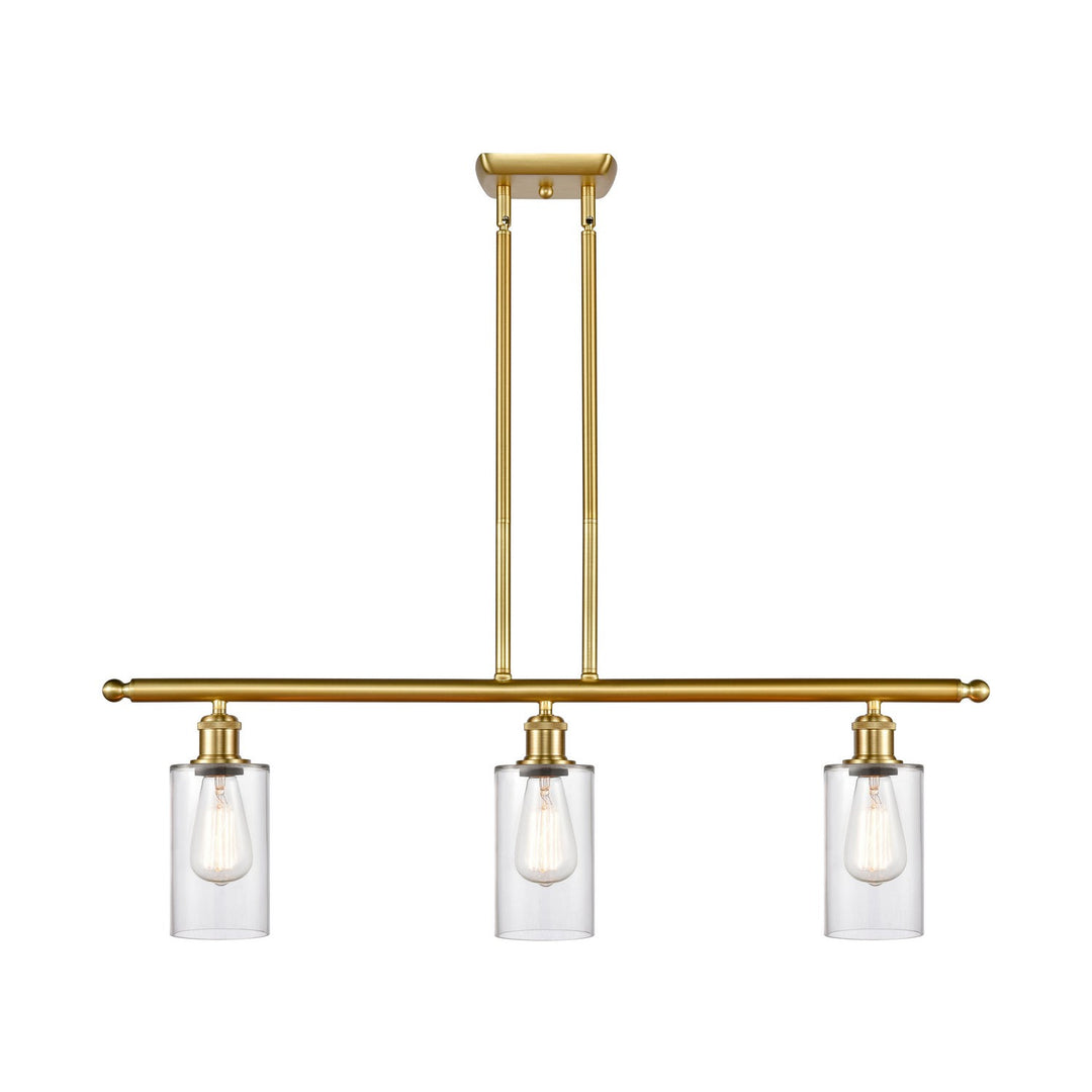 Innovations Ballston 516-3I-SG-G802-LED Pendant Light - Satin Gold