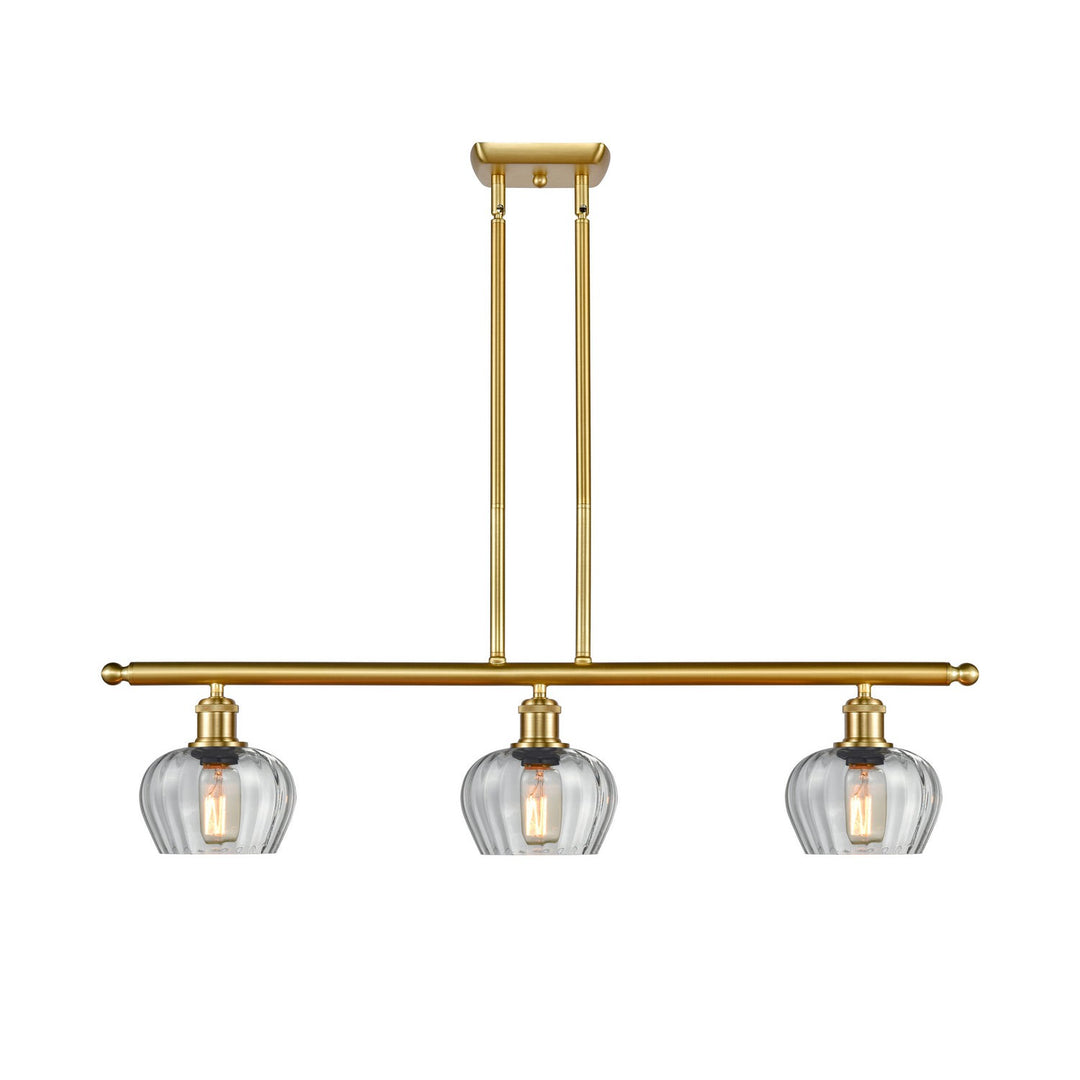 Innovations Ballston 516-3I-SG-G92-LED Pendant Light - Satin Gold