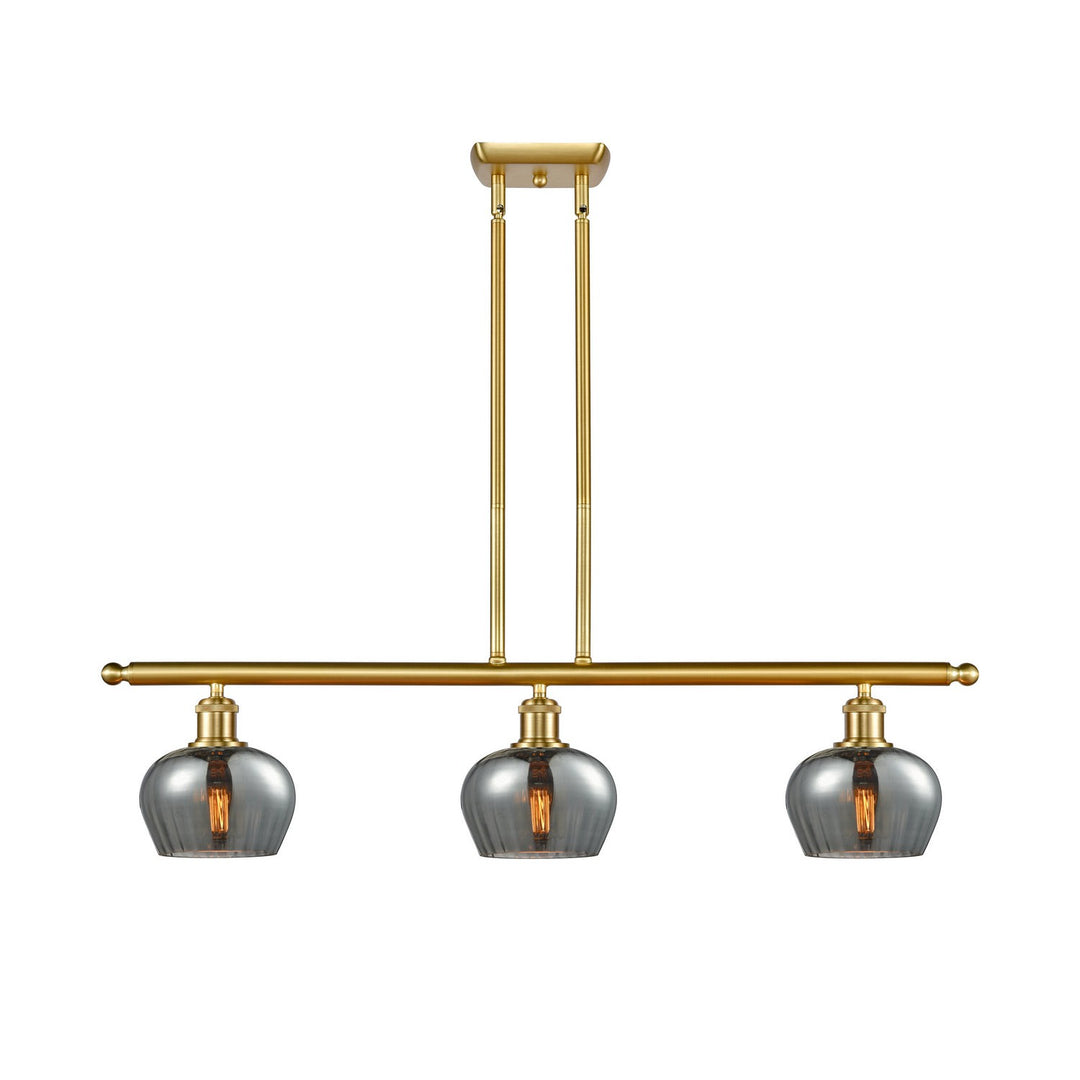 Innovations Ballston 516-3I-SG-G93-LED Pendant Light - Satin Gold