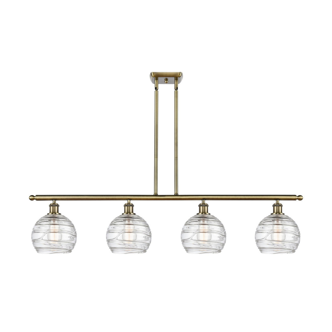 Innovations Ballston 516-4I-AB-G1213-8-LED Pendant Light - Antique Brass