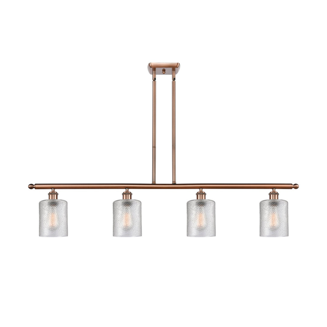 Innovations Ballston 516-4I-AC-G112-LED Pendant Light - Antique Copper
