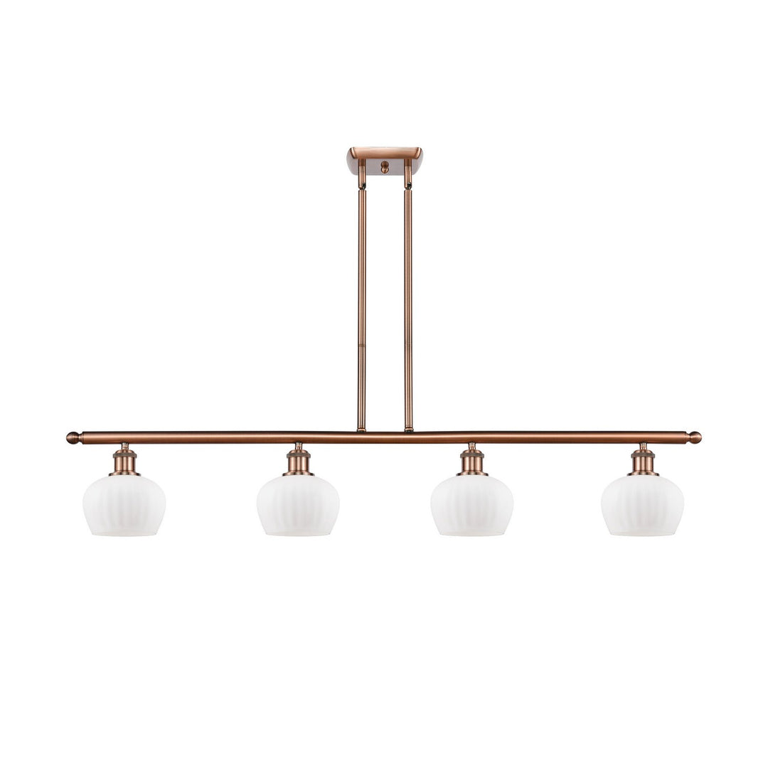 Innovations Ballston 516-4I-AC-G91 Pendant Light - Antique Copper
