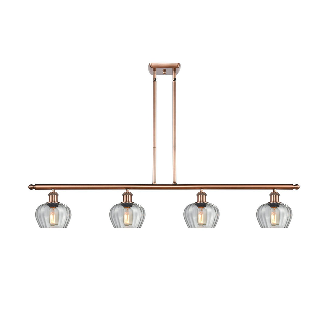 Innovations Ballston 516-4I-AC-G92 Pendant Light - Antique Copper