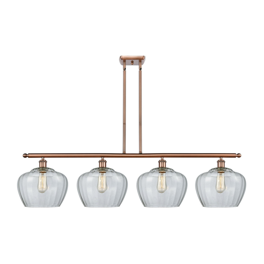 Innovations Ballston 516-4I-AC-G92-L Pendant Light - Antique Copper