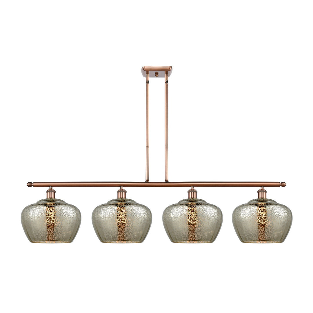 Innovations Ballston 516-4I-AC-G96-L Pendant Light - Antique Copper