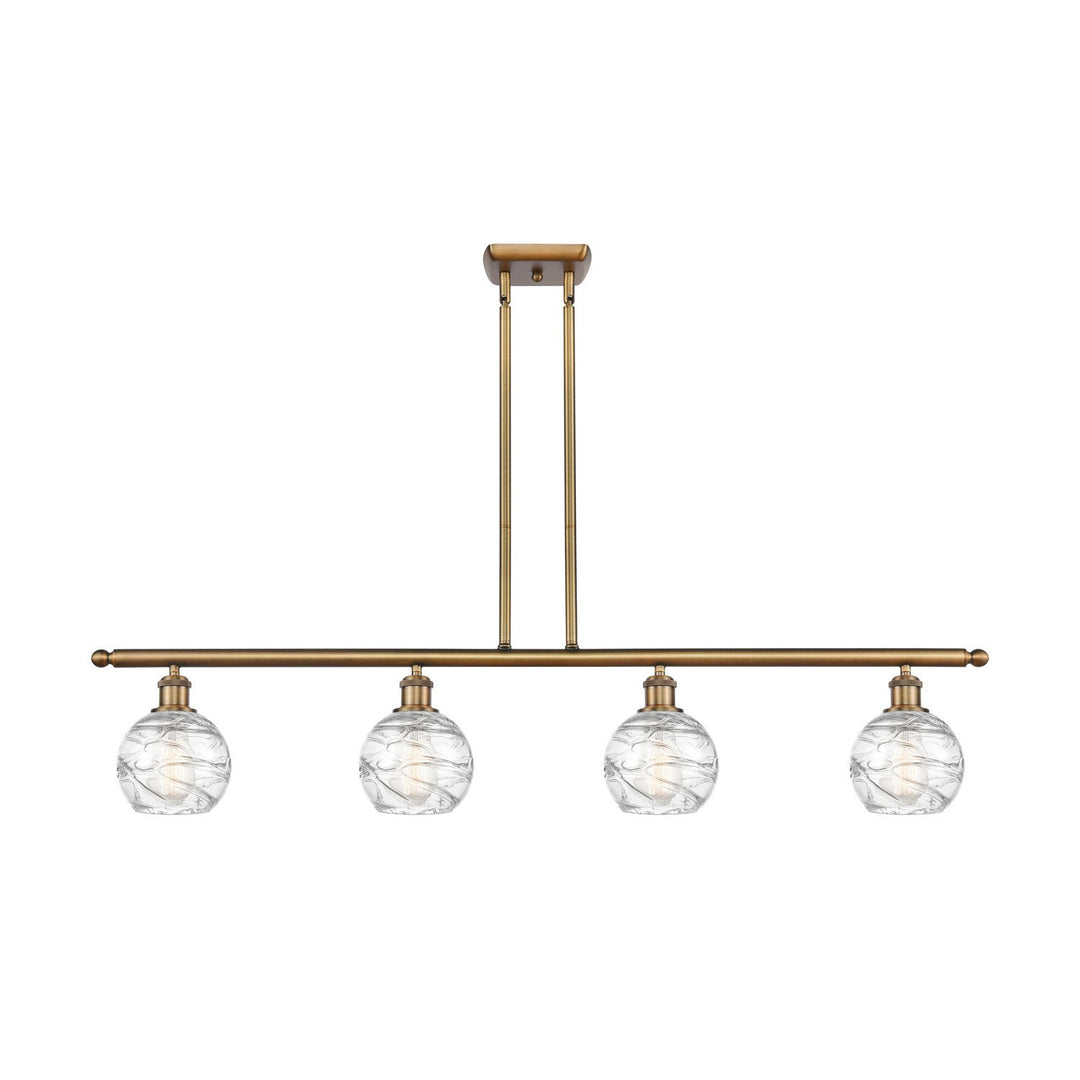 Innovations Ballston 516-4I-BB-G1213-6 Pendant Light - Brushed Brass