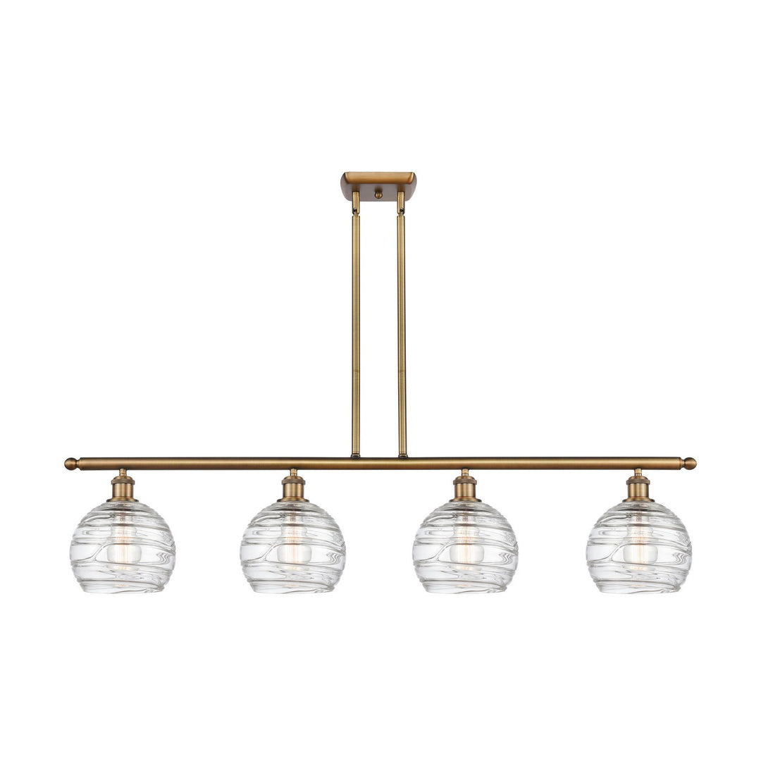 Innovations Ballston 516-4I-BB-G1213-8 Pendant Light - Brushed Brass