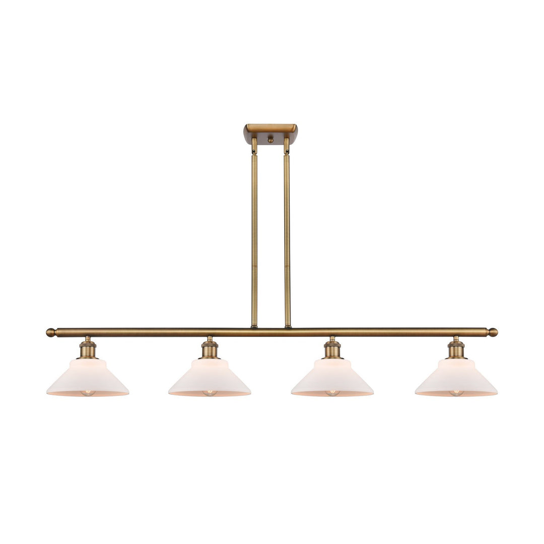Innovations Ballston 516-4I-BB-G131-LED Pendant Light - Brushed Brass