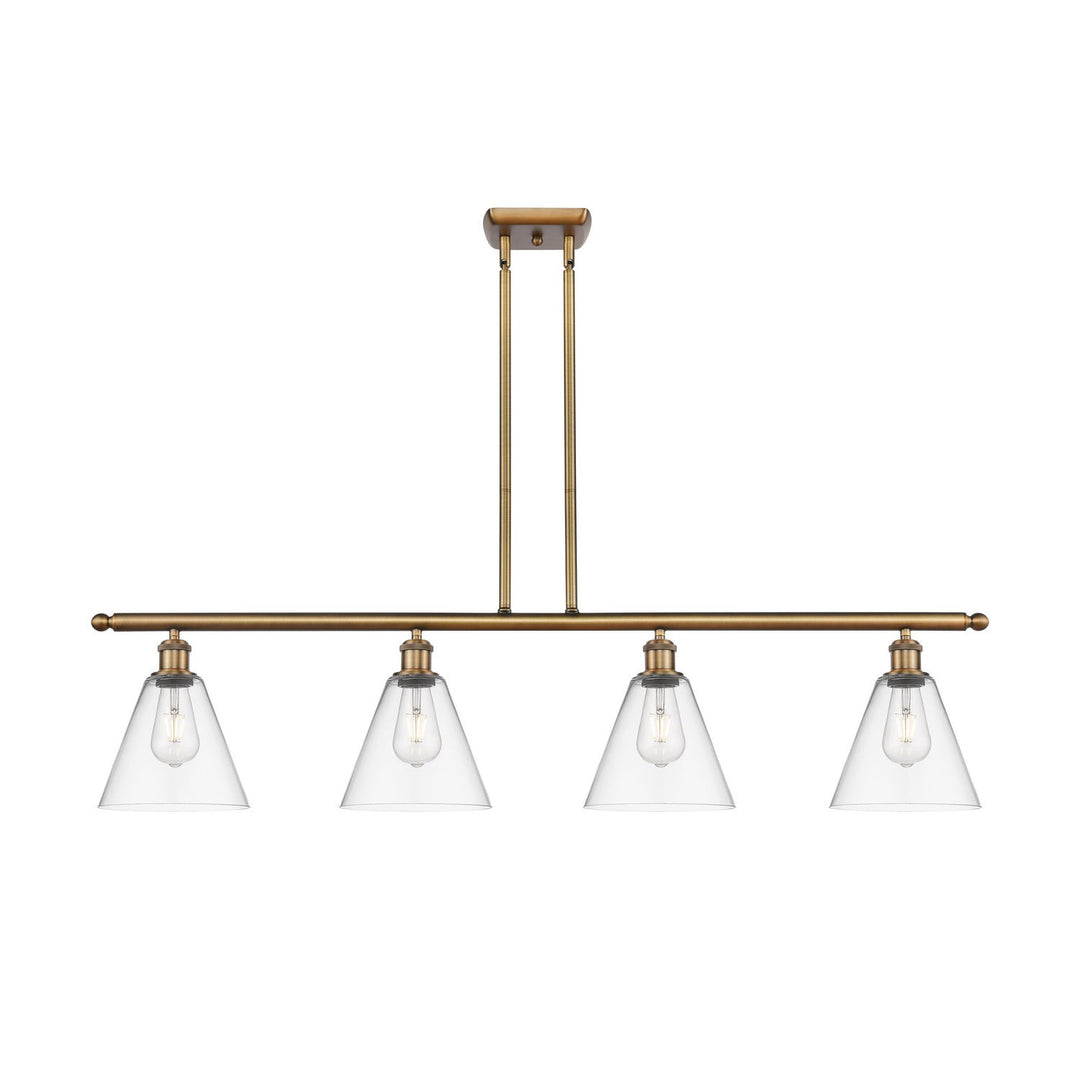 Innovations Ballston 516-4I-BB-GBC-82 Pendant Light - Brushed Brass