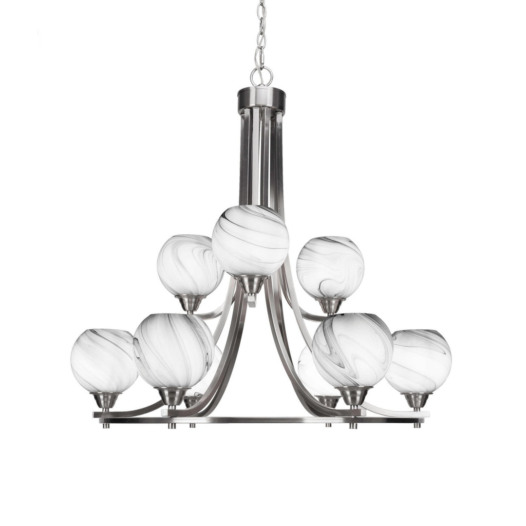 Toltec Paramount 3409-bn-4109 Chandelier Light - Brushed Nickel