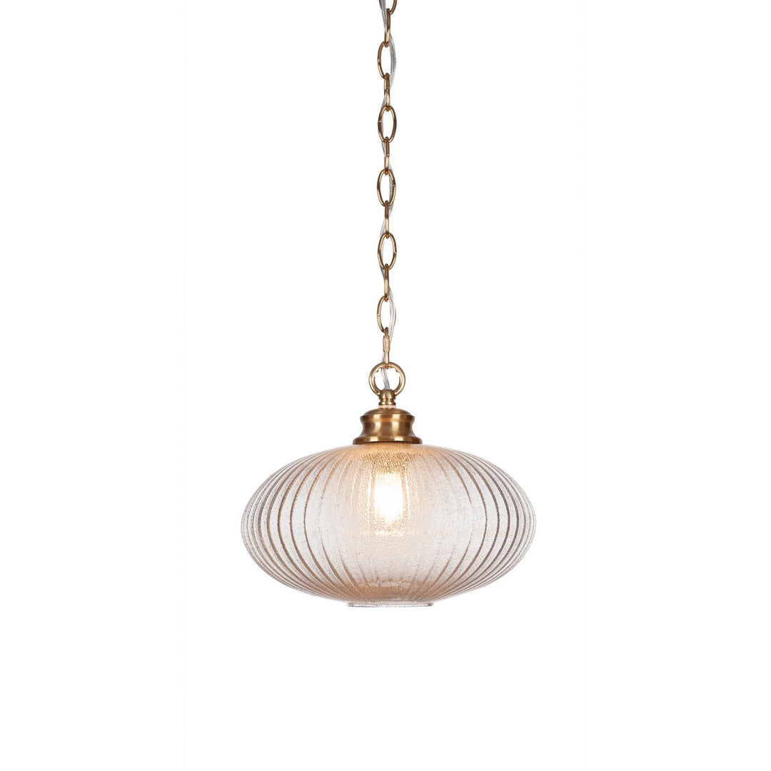 Toltec Carina 92-nab-4658 Pendant Light - New Age Brass