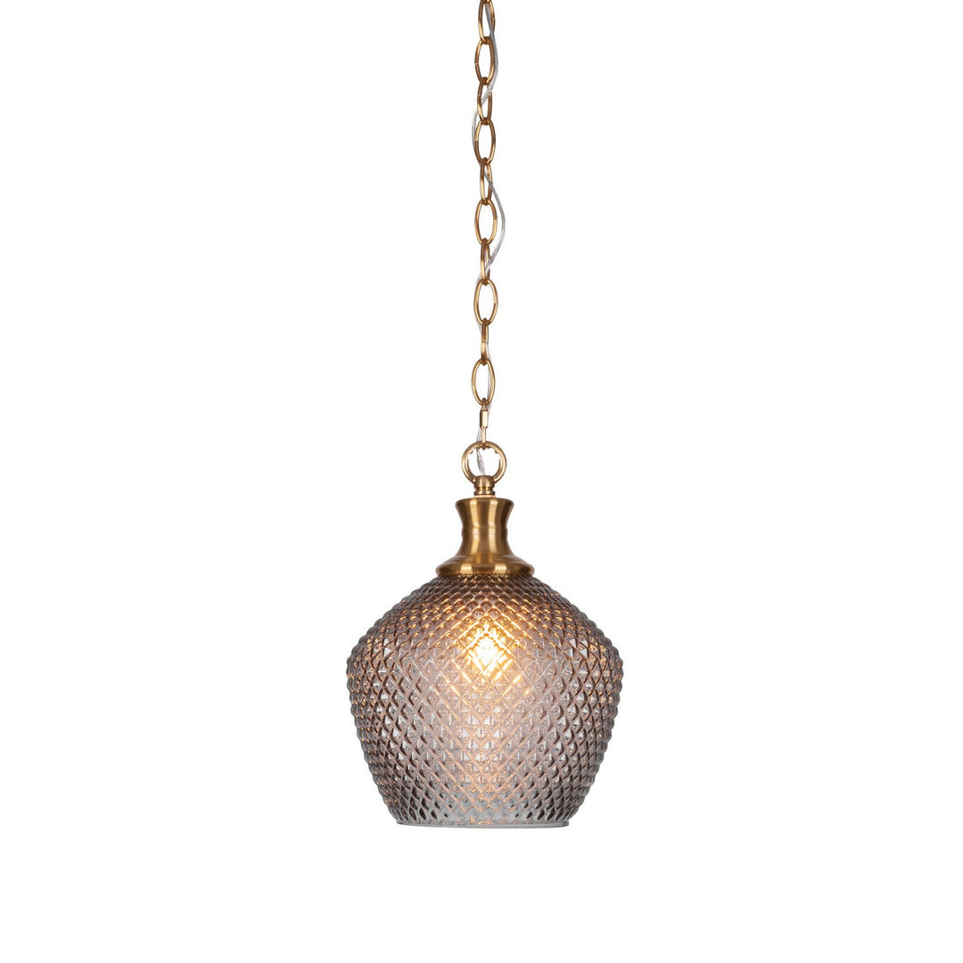 Toltec Zola 96-nab-4922 Pendant Light - New Age Brass