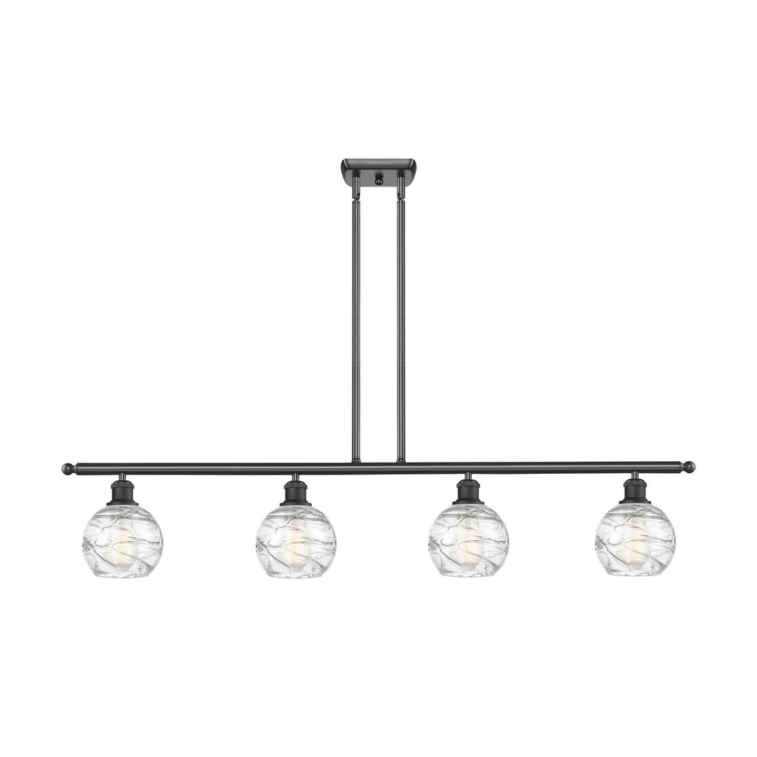 Innovations Ballston 516-4I-BK-G1213-6-LED Pendant Light - Matte Black