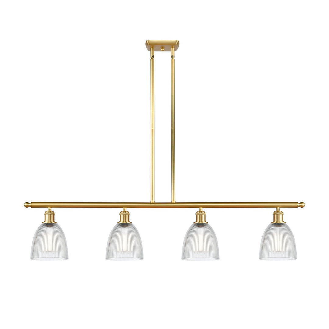 Innovations Ballston 516-4I-SG-G382-LED Pendant Light - Satin Gold