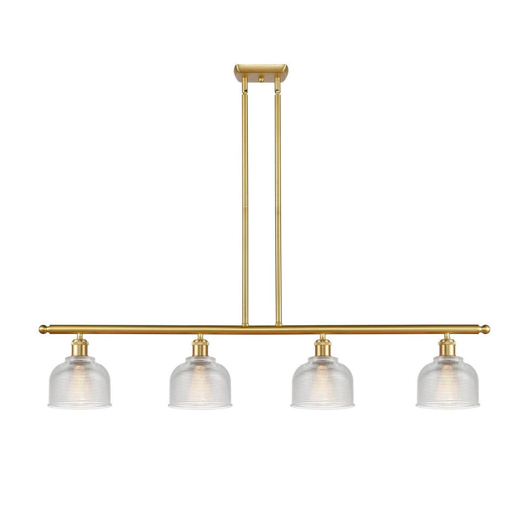 Innovations Ballston 516-4I-SG-G412-LED Pendant Light - Satin Gold