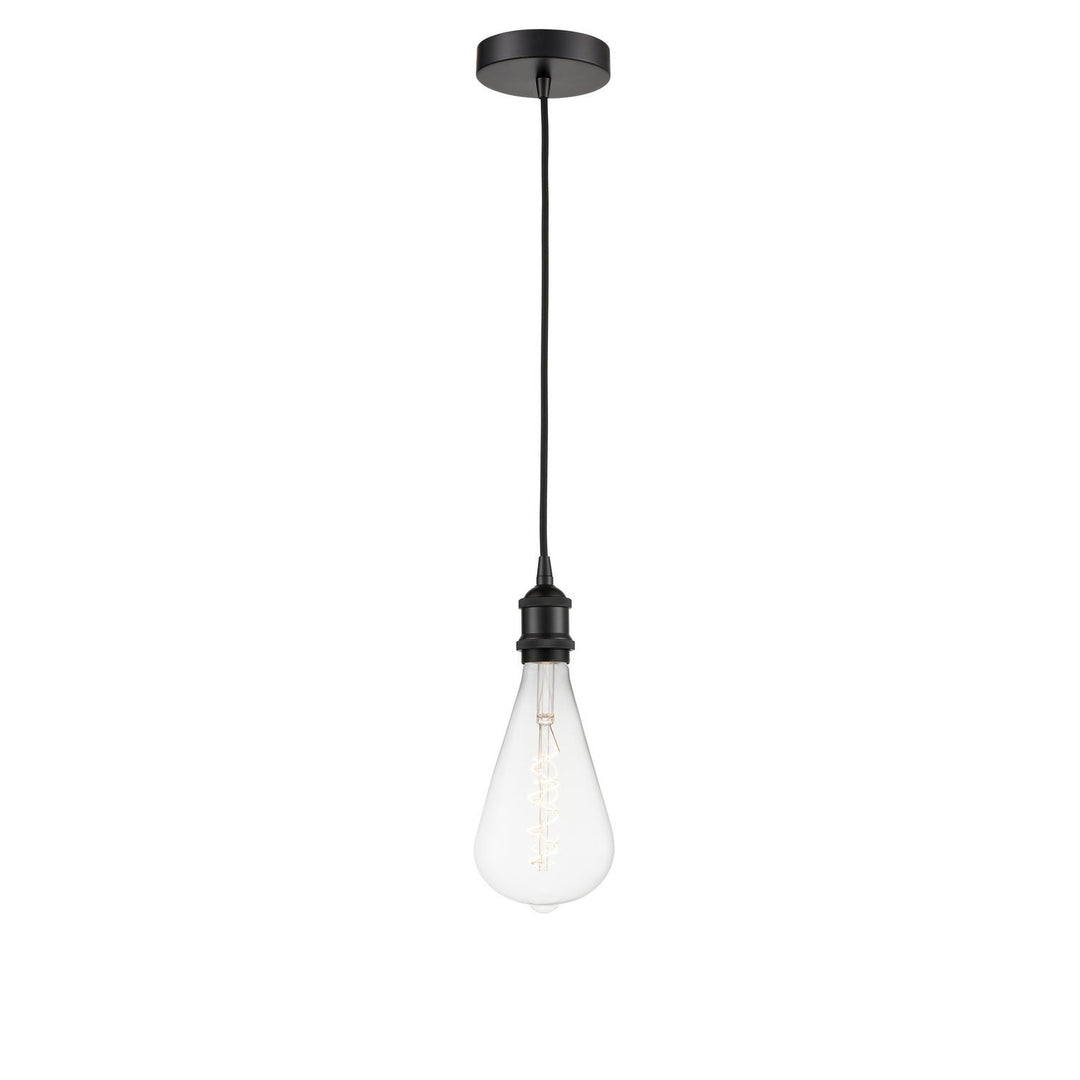 Innovations Edison 616-1P-BK-BB125LED Pendant Light - Matte Black