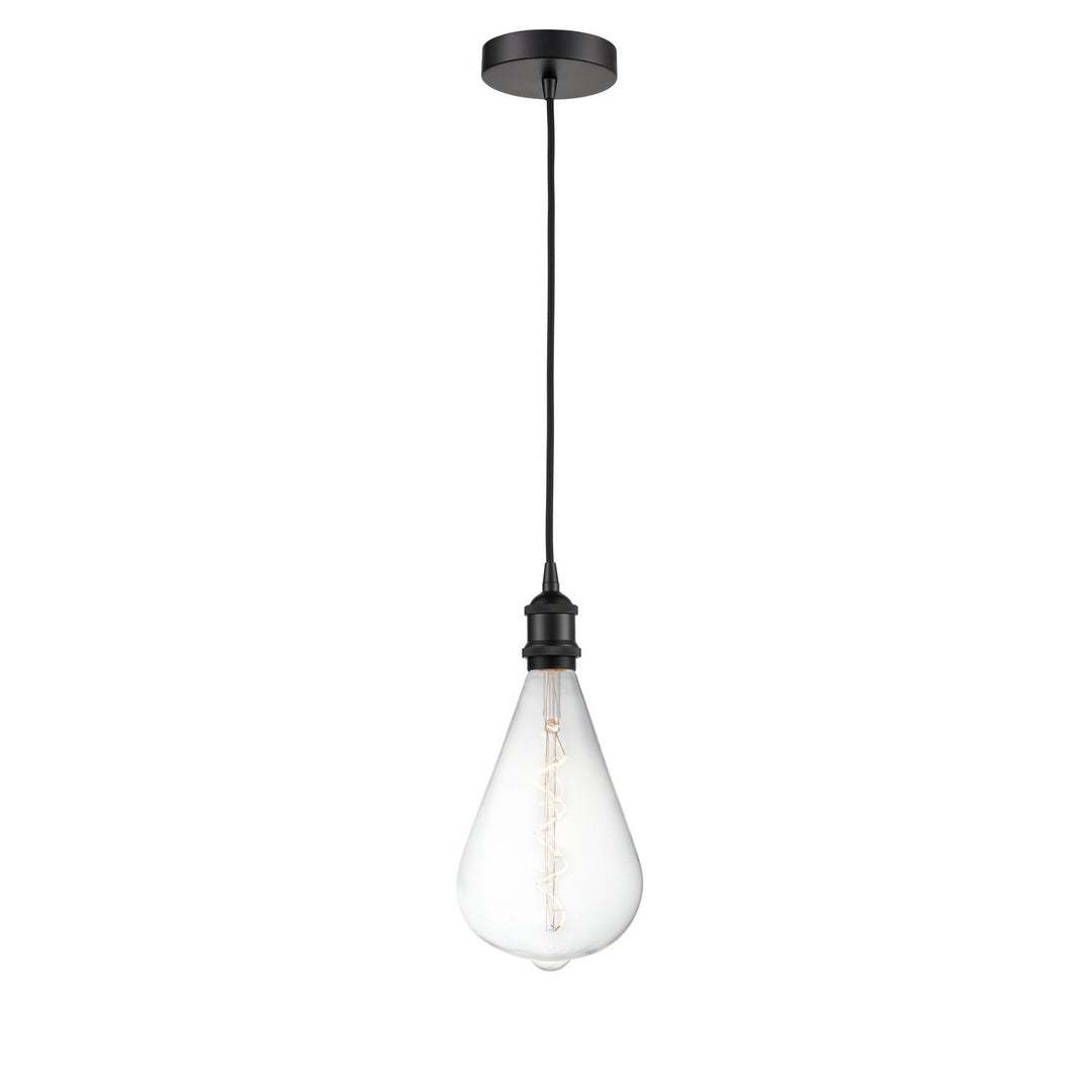 Innovations Edison 616-1P-BK-BB164LED Pendant Light - Matte Black