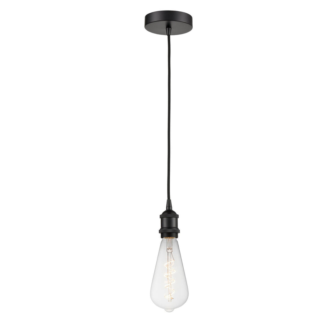 Innovations Edison 616-1P-BK-BB95LED Pendant Light - Matte Black
