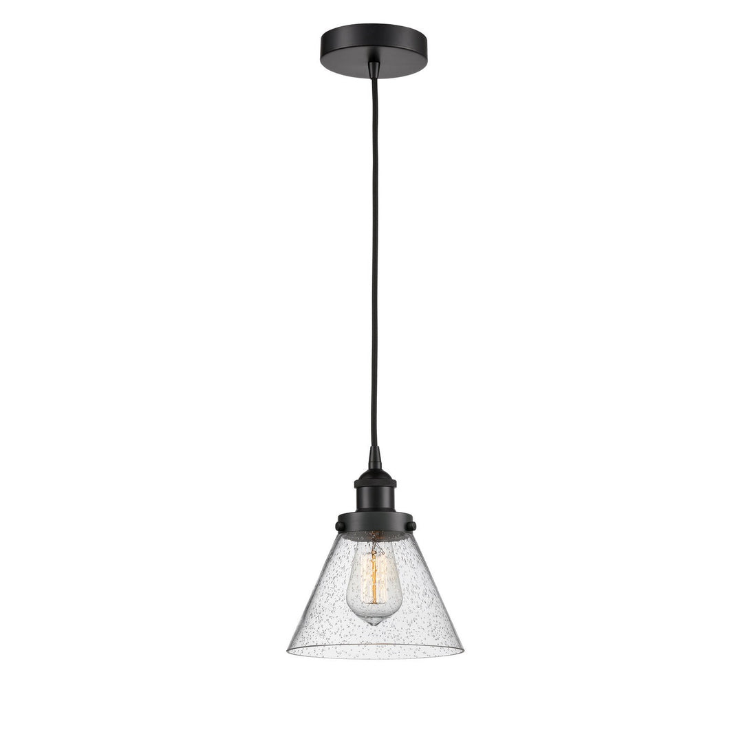 Innovations Edison 616-1PH-BK-G44 Pendant Light - Matte Black