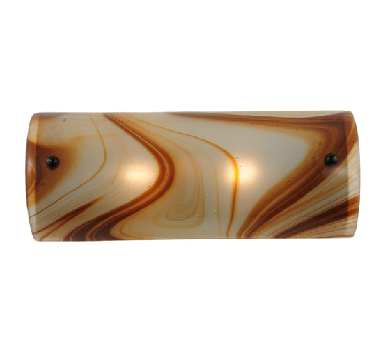Meyda Tiffany Half Cylinder 113008 Wall Light - Timeless Bronze